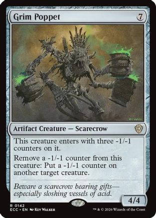 Commander: Lorwyn Eclipsed Grim Poppet #142