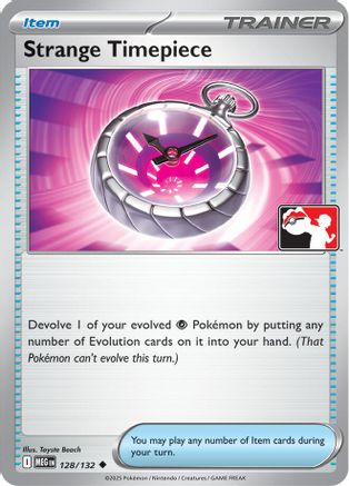 Prize Pack Series Cards Strange Timepiece #128