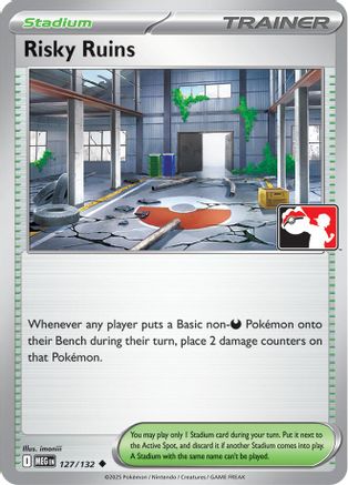 Prize Pack Series Cards Risky Ruins #127