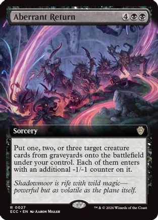 Commander: Lorwyn Eclipsed Aberrant Return (Extended Art) #27