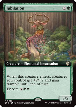 Commander: Lorwyn Eclipsed Jubilation (Extended Art) #37