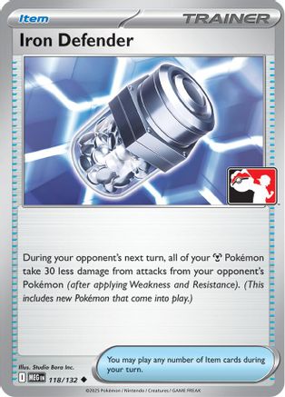 Prize Pack Series Cards Iron Defender #118