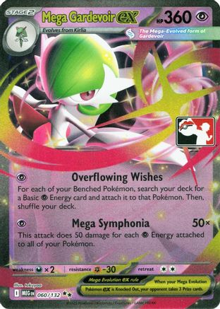 Prize Pack Series Cards Mega Gardevoir ex #060