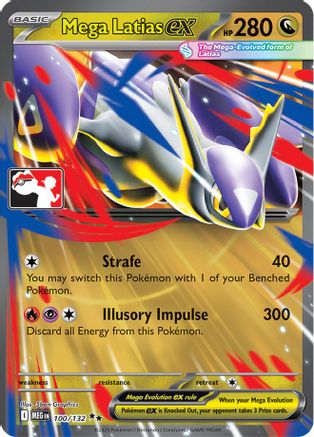 Prize Pack Series Cards Mega Latias ex #100