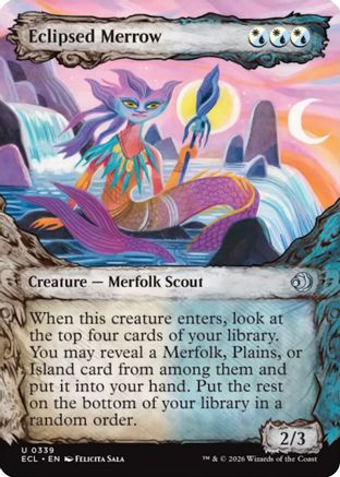 Lorwyn Eclipsed Eclipsed Merrow (Showcase) #339