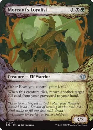 Lorwyn Eclipsed Morcant's Loyalist (Showcase) #341