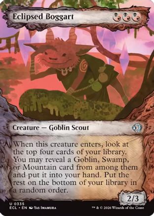 Lorwyn Eclipsed Eclipsed Boggart (Showcase) #335
