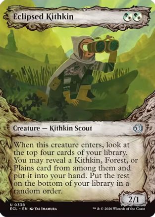 Lorwyn Eclipsed Eclipsed Kithkin (Showcase) #338