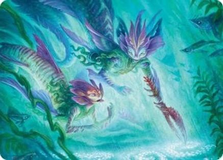 Art Series: Lorwyn Eclipsed Silvergill Mentor Art Card #10