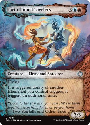 Lorwyn Eclipsed Twinflame Travelers (Showcase) #345
