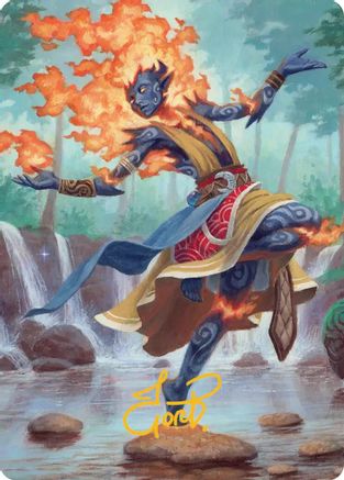 Ashling, Rekindled Art Card (16/54) (Gold-Stamped Signature)