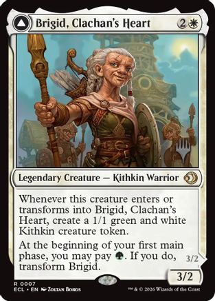 Promo Pack: Lorwyn Eclipsed Brigid, Clachan's Heart #7