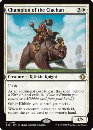 Promo Pack: Lorwyn Eclipsed Champion of the Clachan #9