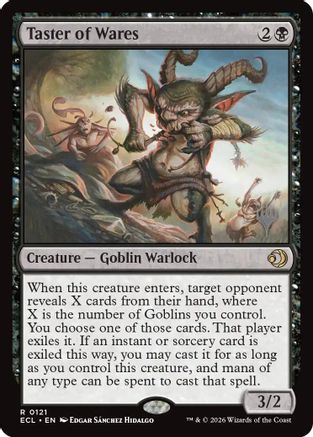 Promo Pack: Lorwyn Eclipsed Taster of Wares #121