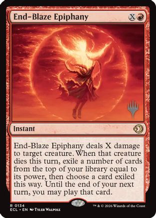 Promo Pack: Lorwyn Eclipsed End-Blaze Epiphany #134
