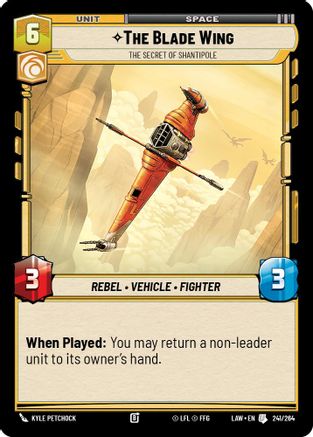 The Blade Wing - The Secret of Shantipole