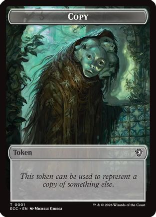 Commander: Lorwyn Eclipsed Copy // Shapeshifter Double-Sided Token #1