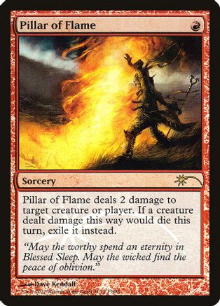 Pillar of Flame - FNM Promos - Magic: The Gathering