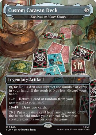 Custom Caravan Deck - The Deck of Many Things