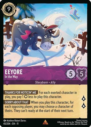 Eeyore - In the Way