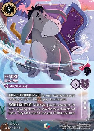 Eeyore - In the Way (Enchanted)