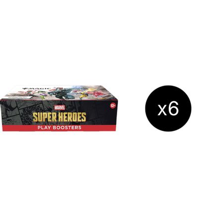Marvel Super Heroes Play Booster Box Case