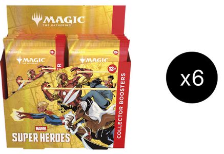 Marvel Super Heroes Collector Booster Box Case