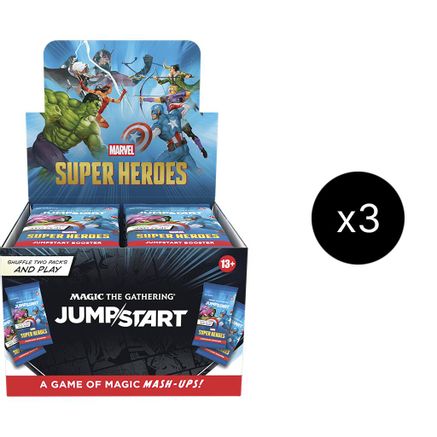 Marvel Super Heroes Jumpstart Booster Box Case