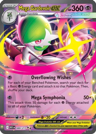 ME: Ascended Heroes Mega Gardevoir ex #089