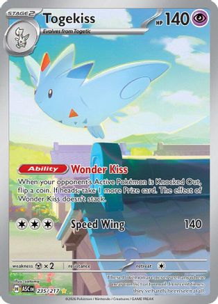ME: Ascended Heroes Togekiss #235