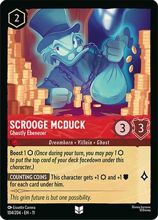 Scrooge McDuck - Ghostly Ebenezer