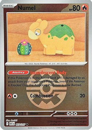 ME: Ascended Heroes Numel - 027/217 (Quick Ball) #027