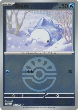 ME: Ascended Heroes Snom (Friend Ball) #052