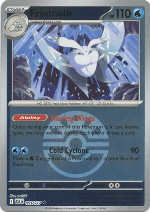 ME: Ascended Heroes Frosmoth (Friend Ball) #053
