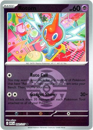 ME: Ascended Heroes Rotom (Dusk Ball) #092