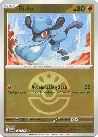 ME: Ascended Heroes Riolu (Friend Ball) #112