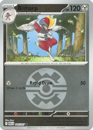 ME: Ascended Heroes Bisharp (Quick Ball) #147