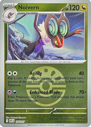 ME: Ascended Heroes Noivern (Friend Ball) #157