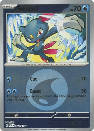 ME: Ascended Heroes Sneasel (Energy Symbol Pattern) #044