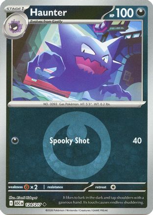 ME: Ascended Heroes Haunter (Energy Symbol Pattern) #124