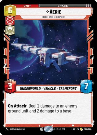 Aerie - Cloud-Rider Dropship