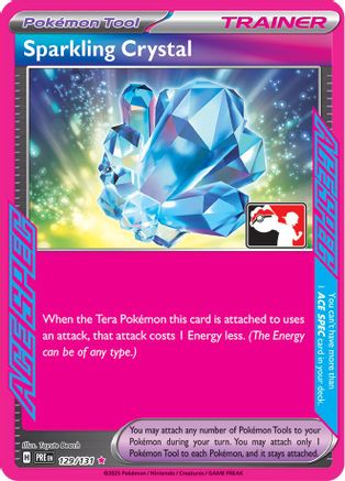 Prize Pack Series Cards Sparkling Crystal #129