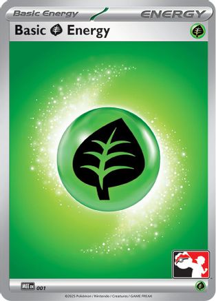 Prize Pack Series Cards Basic Grass Energy - MEE001 #1