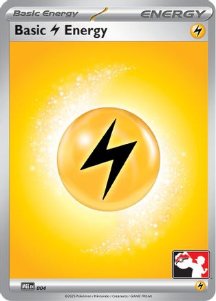 Prize Pack Series Cards Basic Lightning Energy - MEE004 #4