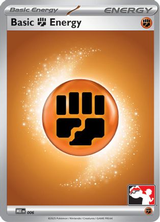 Prize Pack Series Cards Basic Fighting Energy - MEE006 #6