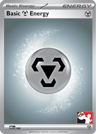Prize Pack Series Cards Basic Metal Energy - MEE008 #8