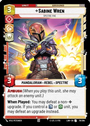 Sabine Wren - Spectre Five