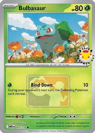 Miscellaneous Cards & Products Bulbasaur (Pokemon Day 2026) #001