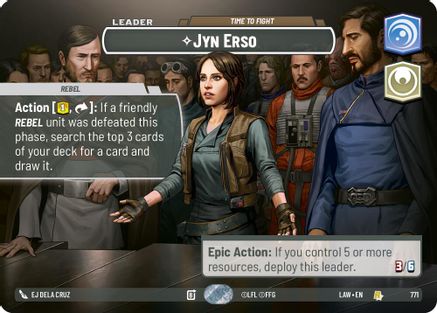Jyn Erso - Time to Fight (Showcase)