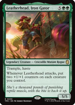 Commander: Teenage Mutant Ninja Turtles Leatherhead, Iron Gator #30